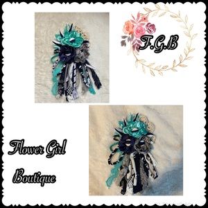 Hand made flower pin
